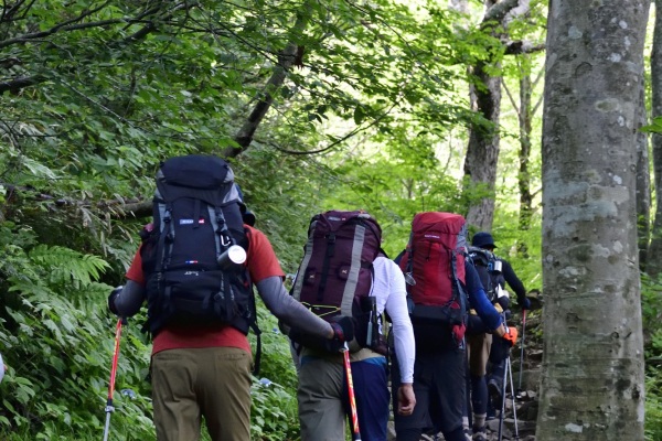 まずは登山準備！