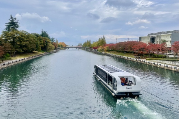 富岩水上ラインで行く！歴史ある町「岩瀬」へ（3月下旬～11月下旬）