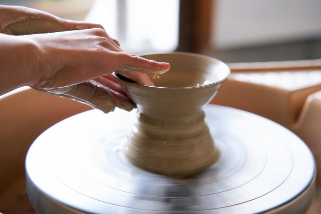 湯呑みやお茶碗などが作れます