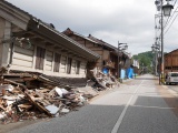 被災した門前総持寺通り（7月にオーナー撮影）